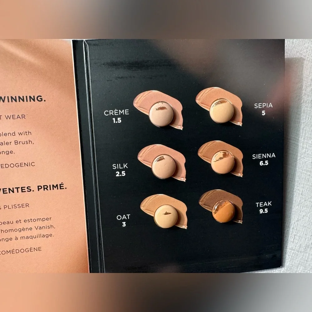 NWT HOURGLASS Vanish Airbrush Concealer Sample Card × 2